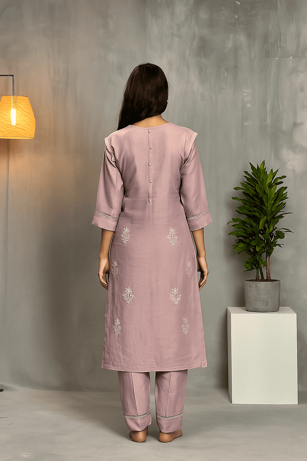 D.Gokuldas NX - Lavinder Print Kurti